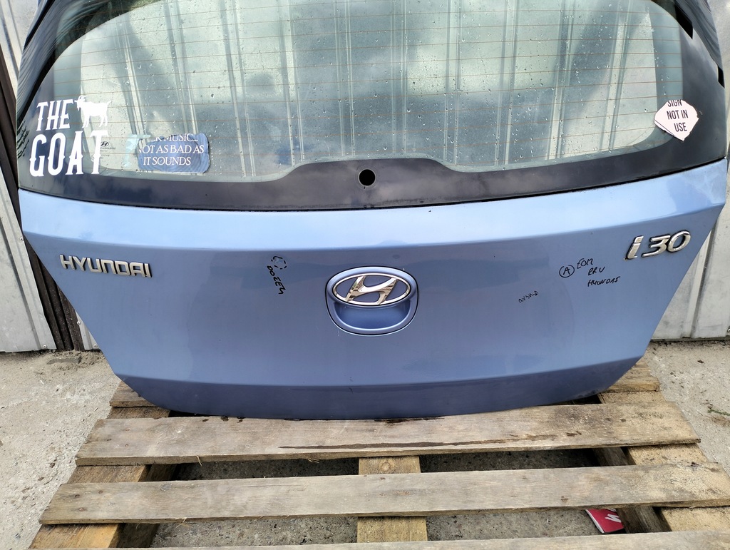 фото №8, Крышка багажника багажника hyundai i30 i lift lata 2010-2012 5d хэтчбек