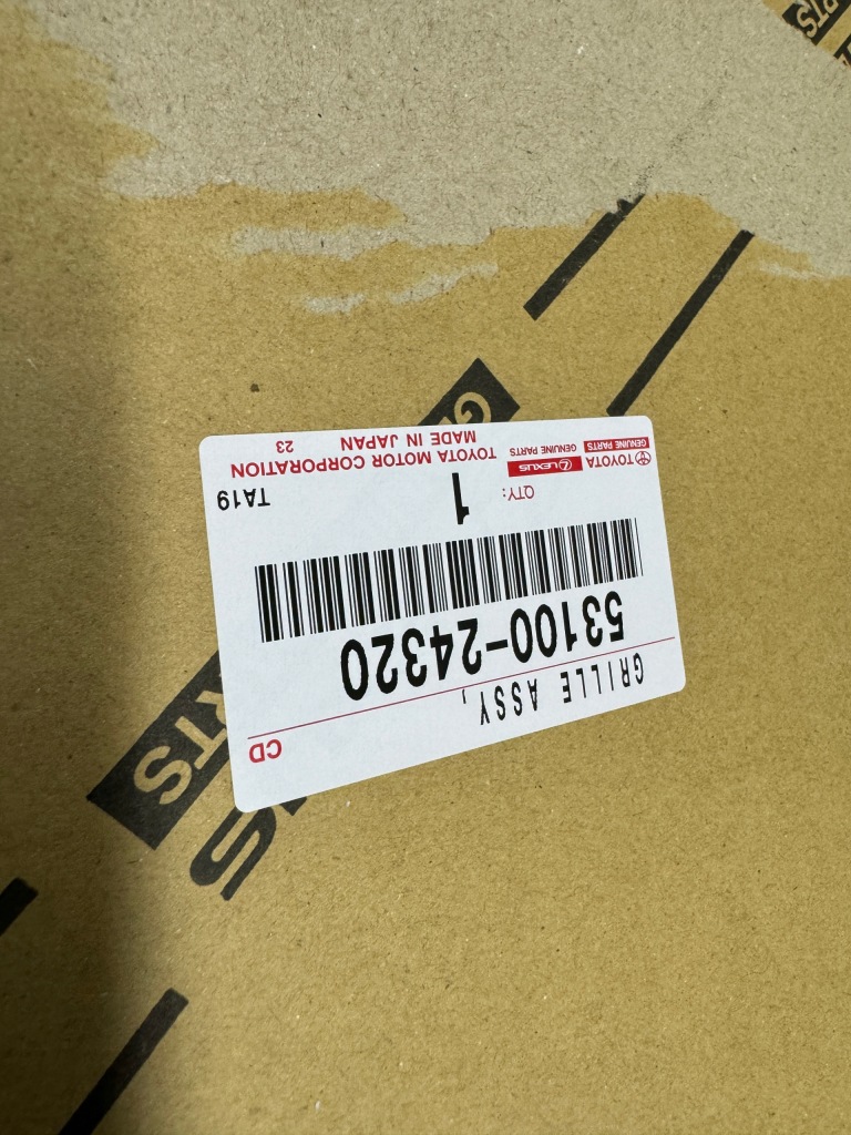 фото №3, Lexus rc rc350 rc300 rc200 f sport решітка радіатора решітка радіатора решітка радіатора nowa оригінальна lift