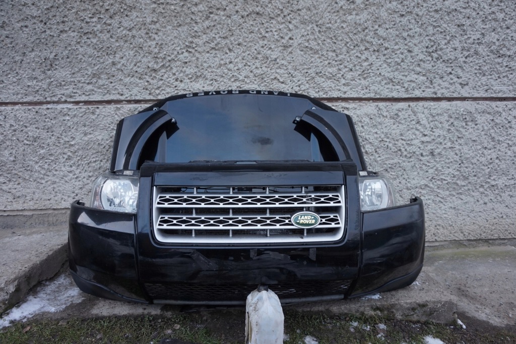 фото №4, Бампер капот лампа kompletny перед freelander ii