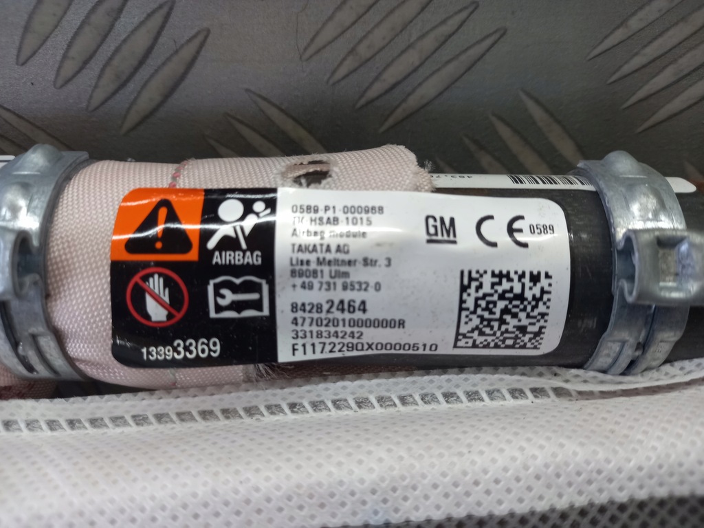 фото №3, Права шторка безпеки подушка безпеки opel insignia b kombi