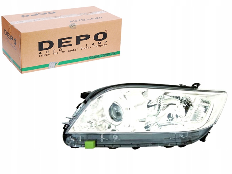 фото №1, Фара h11/hb3 електричний колір вкладиш: хром