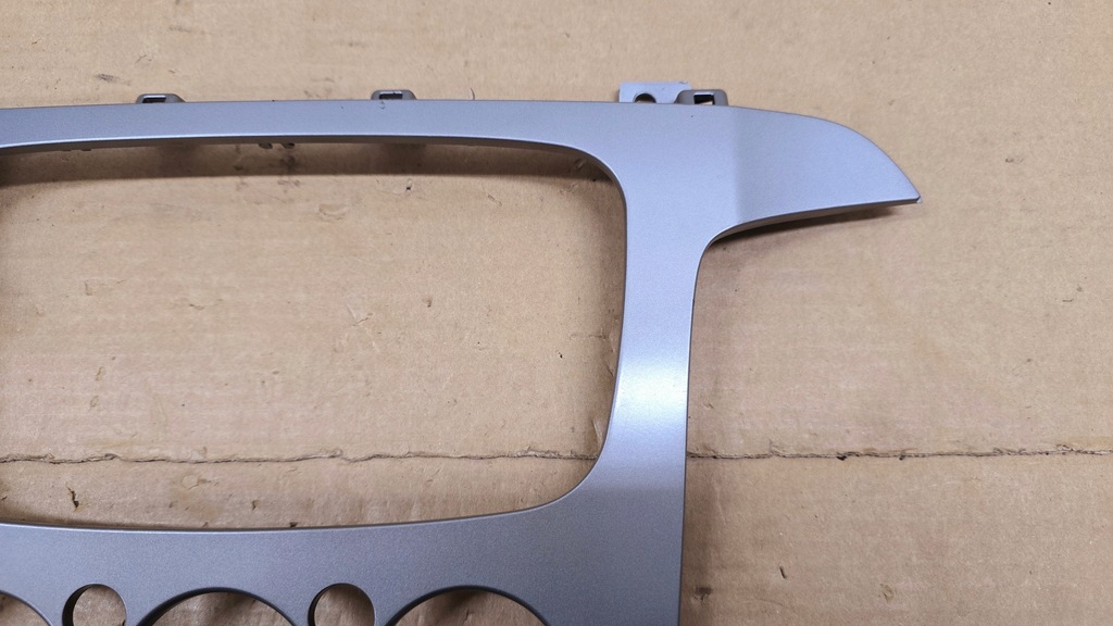 фото №4, Ford s-max mk1 galaxy mk3 2006 - 2015 rok рамка радіо консолі срібляста сіра