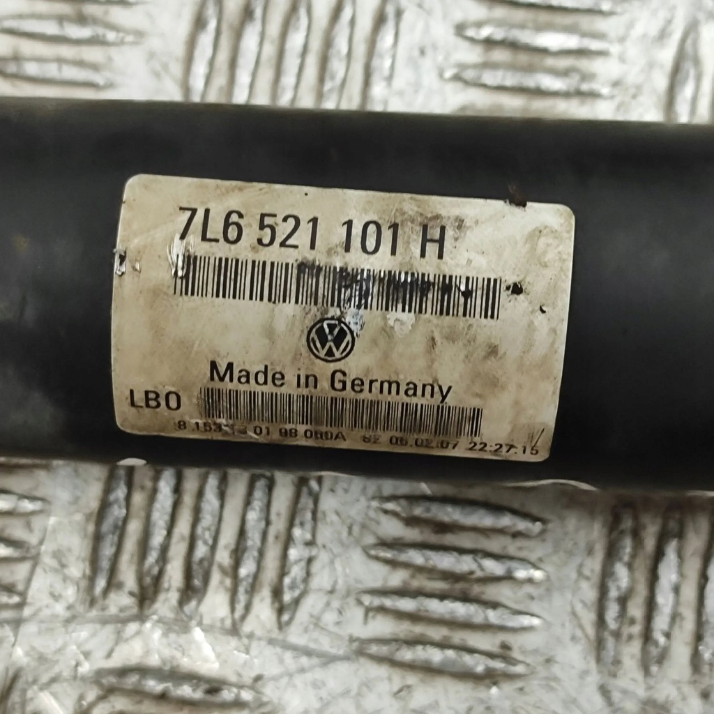 фото №7, Audi q7 4l 2007 wał приводной передний