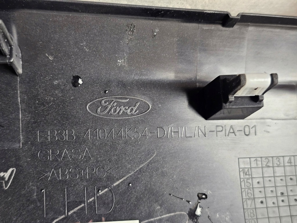 фото №9, Молдинг защита панели консоли dekor решётка обдув впуск ford ranger raptor