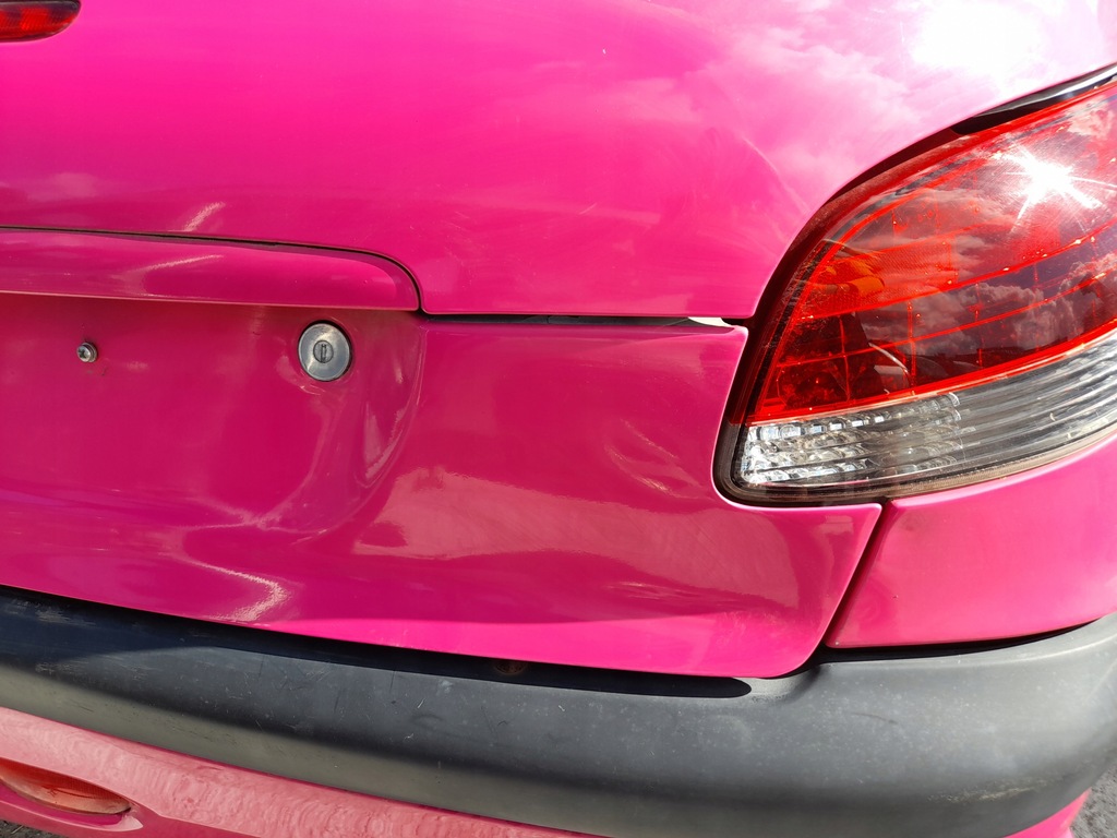 фото №11, Peugeot 206 cc крышка багажника багажника задняя задняя