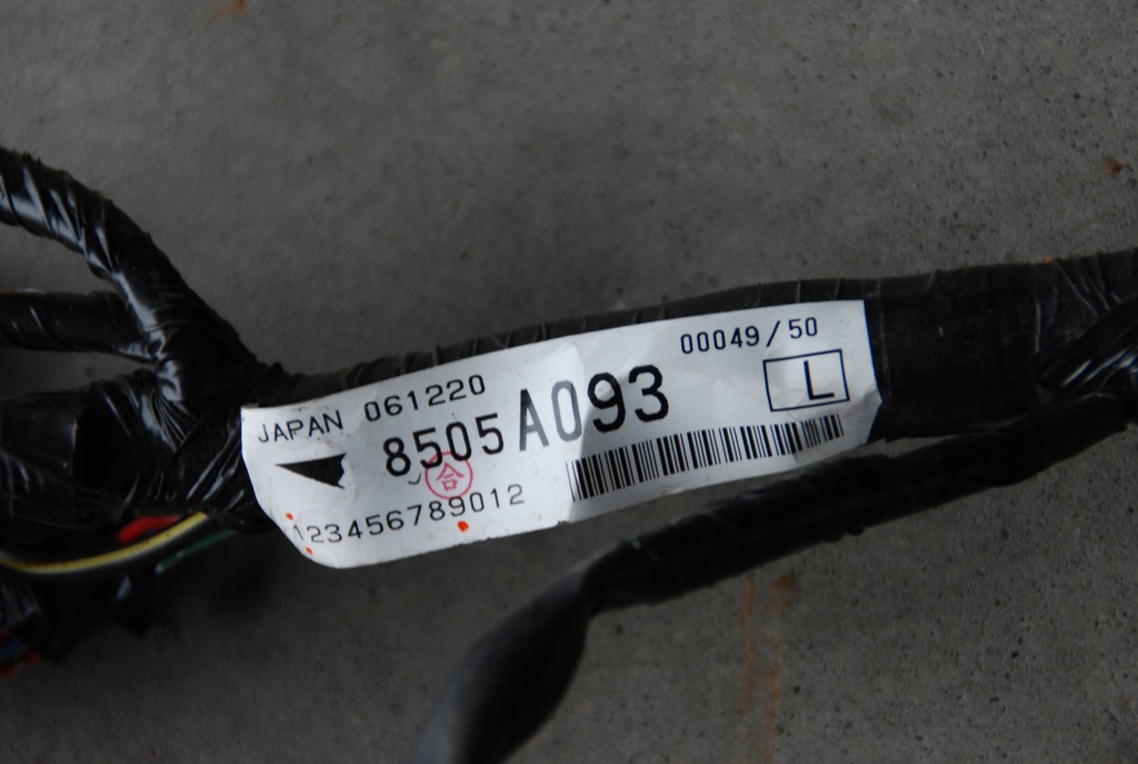 фото №5, Pajero 3.2did электропроводка жгут коробки