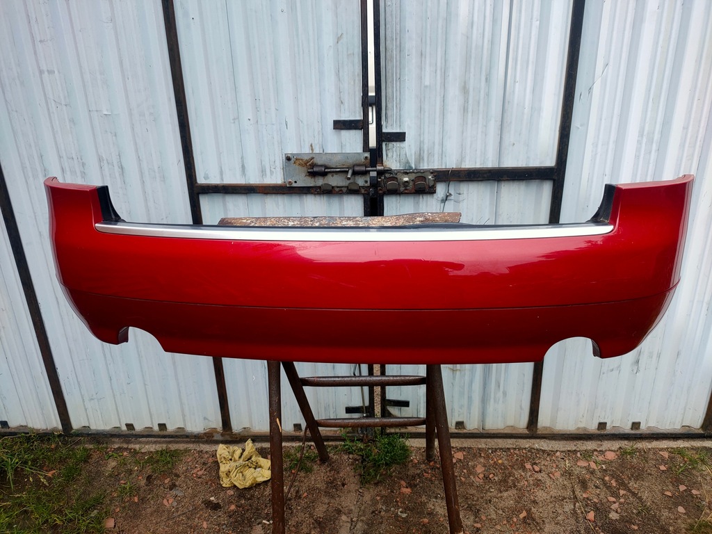 фото №7, Бампер задня audi a4 b6 kombi колір ly3c 2 труби