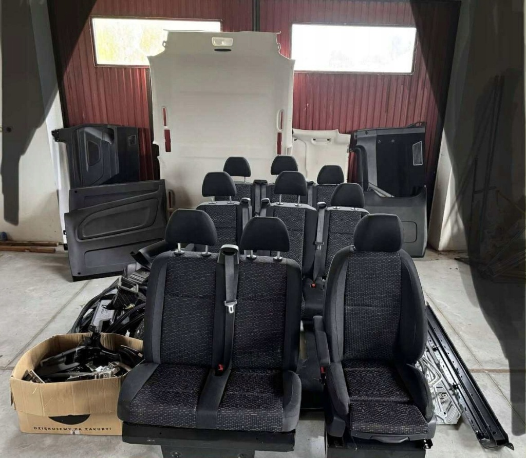 Купити V klassa vito w447 сидіння заднє сидіння стеля середина салон комплект long 9os