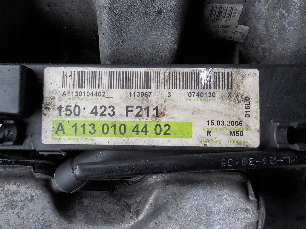 фото №12, Mercedes cls 219 06r 5.0 v8 306km двигатель 113967 kompletny film