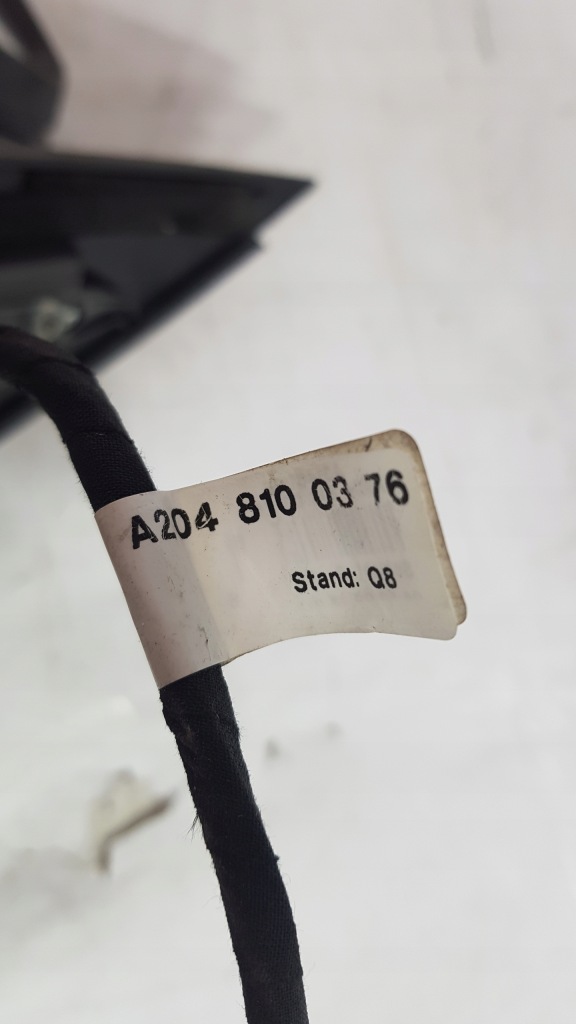 Mercedes c230 07-09 зеркало наружное 15 pin 9 pin c040 америка с Разборки