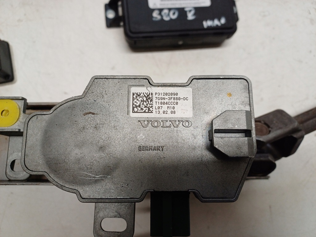 фото №11, Volvo s80 2 ii 06- 2.4 дизель d5 набор стартовый иммобилайзер счетчик бортовой компьютер uk