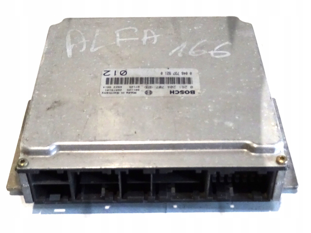 фото №1, Бортовой компьютер двигателя alfa romeo 166 0261204707