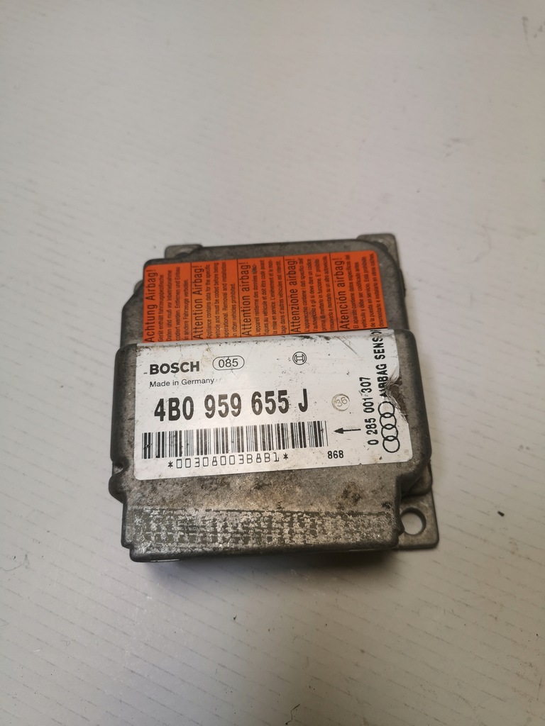 фото №1, A6 c5 модуль датчик air bag 4b0959655j