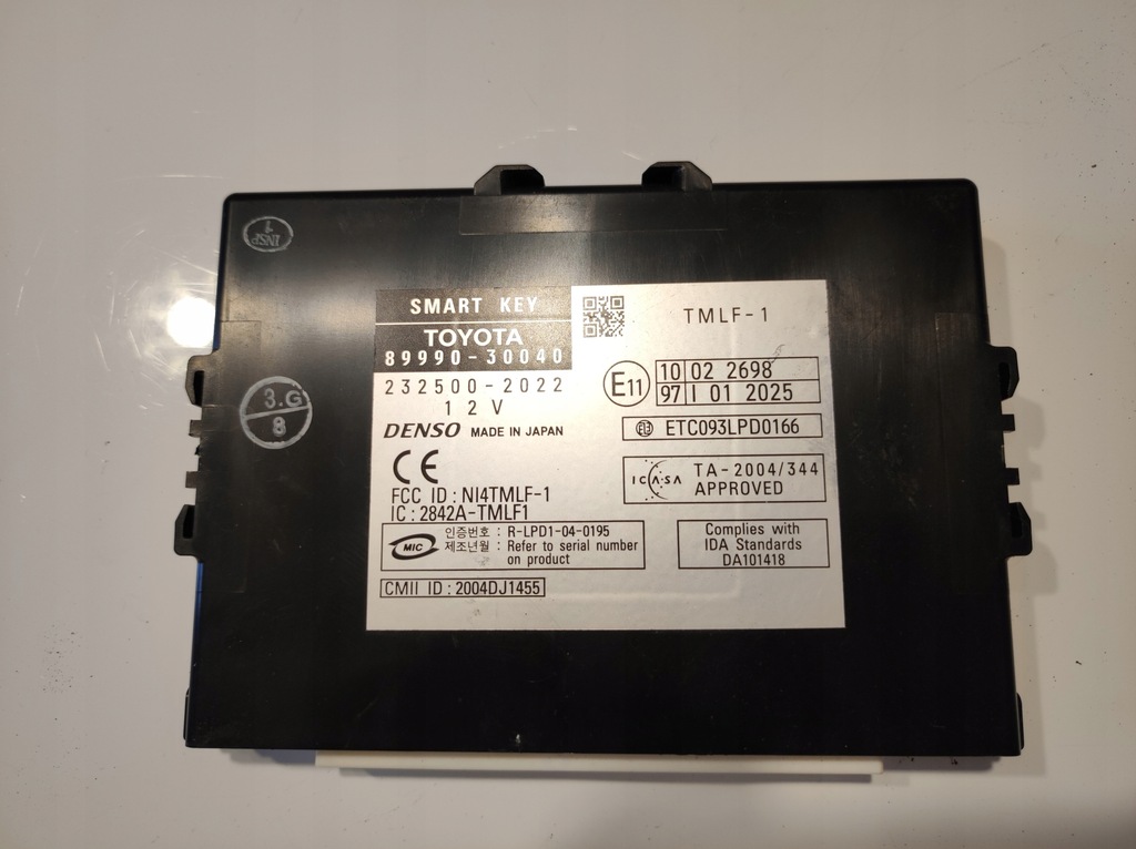 фото №1, Блок керування модуль smart key lexus gs iii 3 05-12r