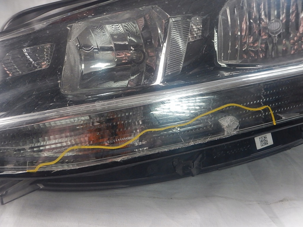 фото №3, Vw golf vii левая лампа перед