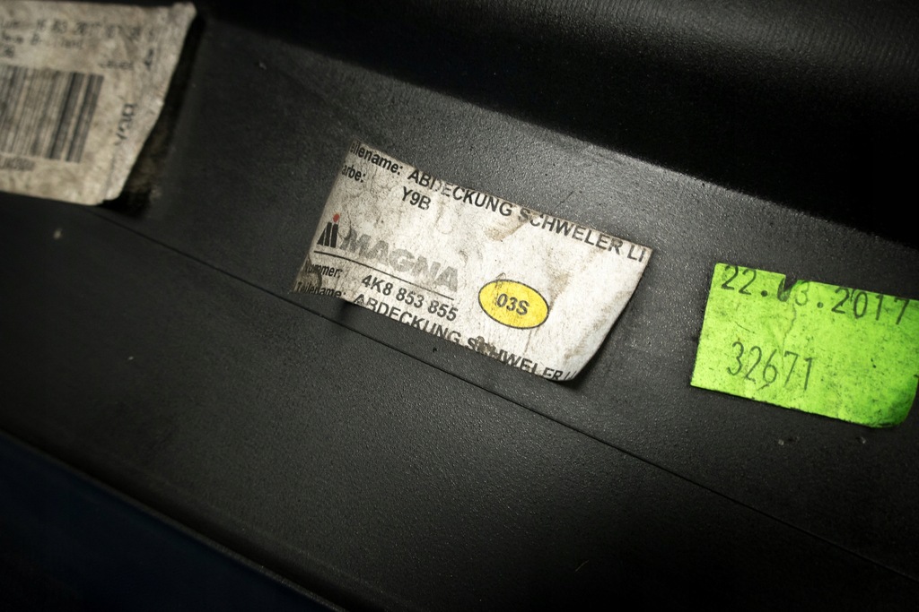 фото №9, Накладка поріг audi a7 4k8 4k8853855 ly9b