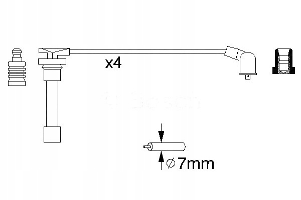 фото №2, Дроти zapl. bosch b 793 accord iv aerodeck cb8,