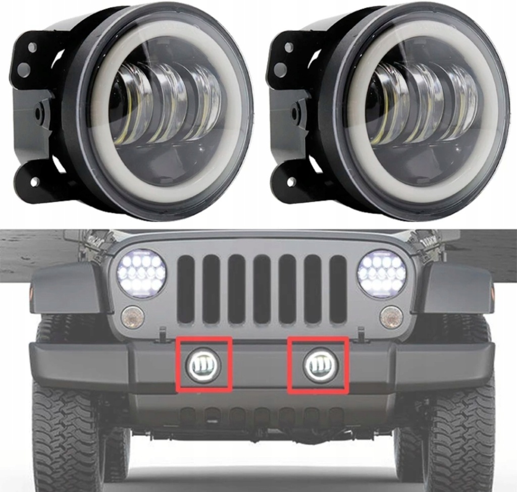 фото №3, Світло лампи денні 3w1 drl led jeep wrangler