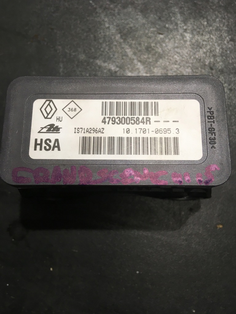 фото №1, Модуль датчик esp renault scenic iii 479300584r