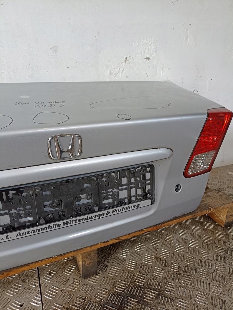 фото №10, Honda civic vii sedan крышка багажника багажника