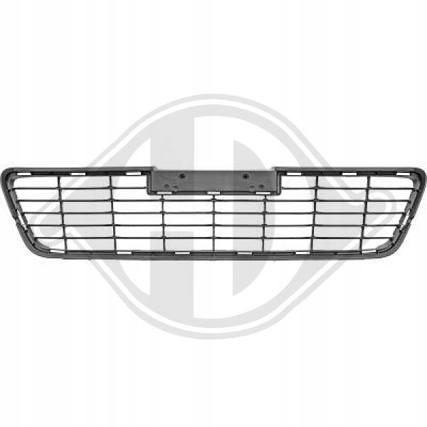 фото №1, Решётка решётка радиатора бампера toyota hilux 15-