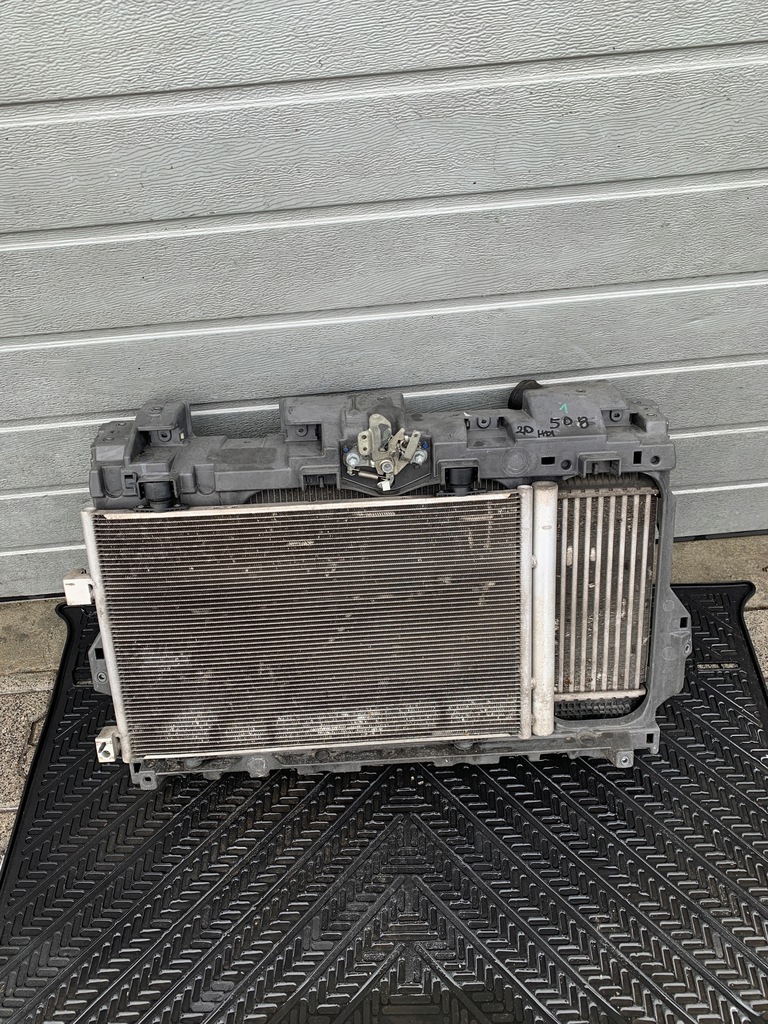 фото №1, Peugeot 508 2.0 hdi pas передний радиатор комплект