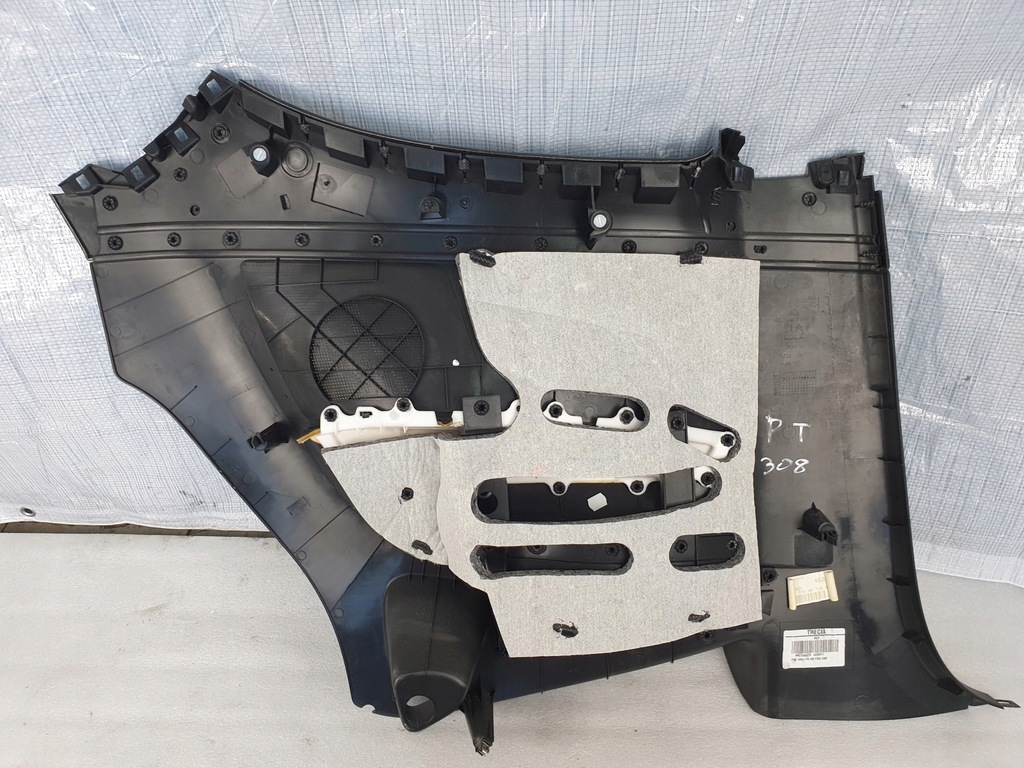 фото №6, Peugeot 308 3d обшивка правый обивка задняя правая