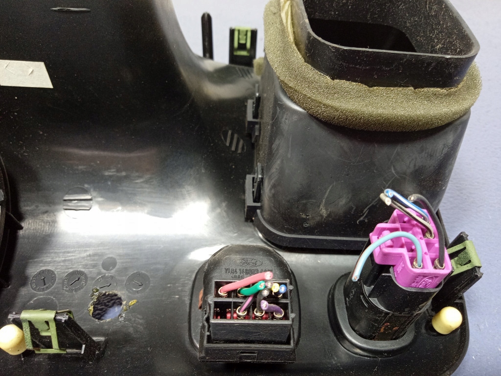 фото №6, Mazda tribute i ep 00-04 захист середня панелі панель приладів панель кондиціонер eu