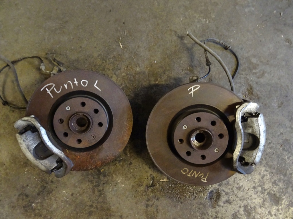 фото №1, Fiat punto поворотний кулак ступиця перед ліва права