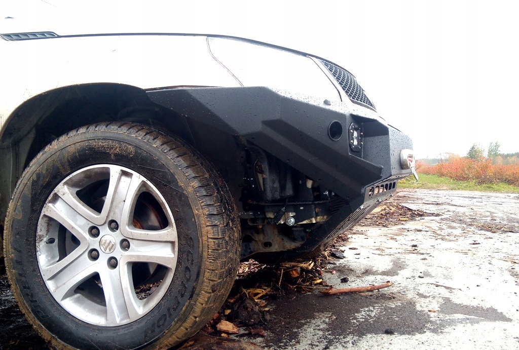 фото №10, Suzuki grand vitara 2 бампер стальной перед передний