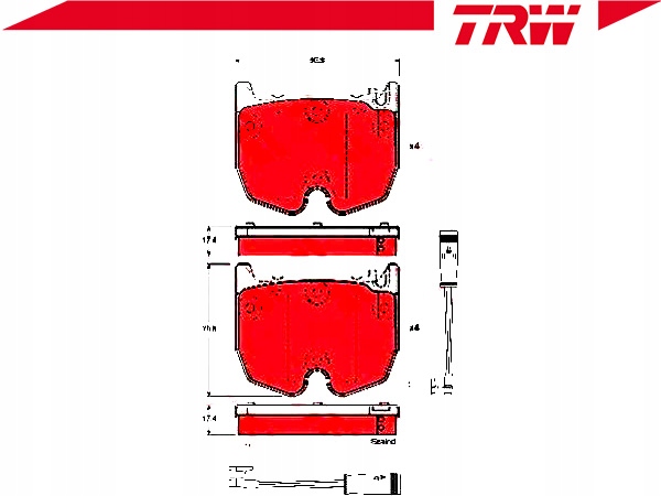 фото №2, Гальмівні колодки гальмівні mercedes slr 5.4 722 edition r19