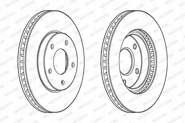 Диск тормозная ferodo Доставка