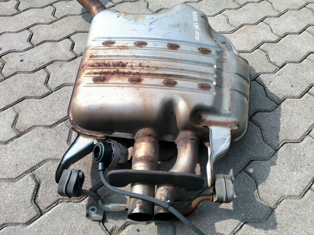 фото №6, Mercedes s400 s500 w222 long бензин выхлоп гаситель a2224901201 a2224911500