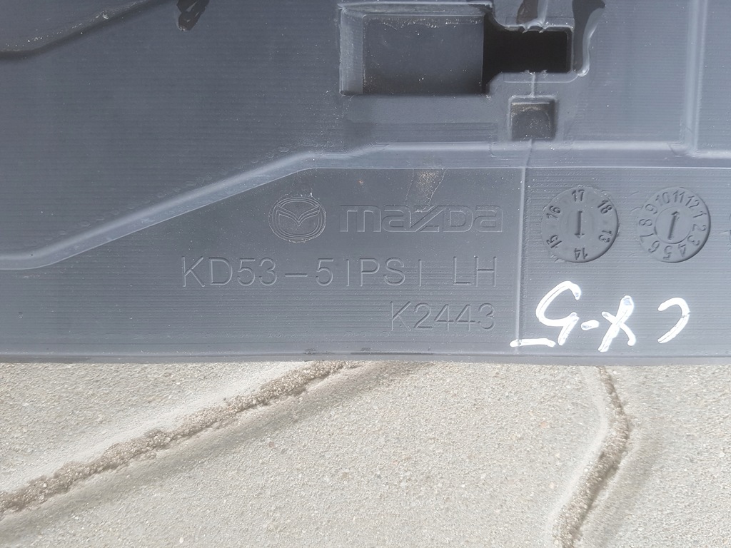 фото №4, Mazda cx-5 i 12-17r молдинг порог левая