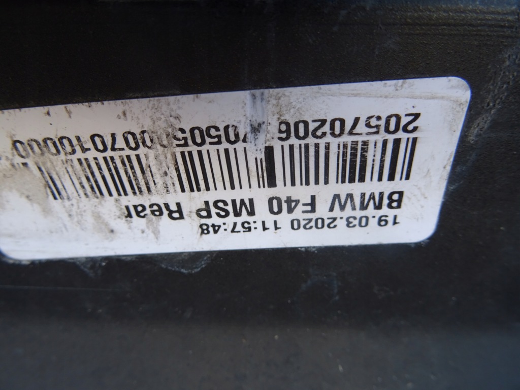 фото №8, Бампер задняя задний bmw 1 f40 19-21 m-pakiet