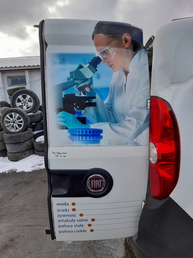 фото №11, Fiat doblo 2 двері правий праве кришка багажника багажника 249