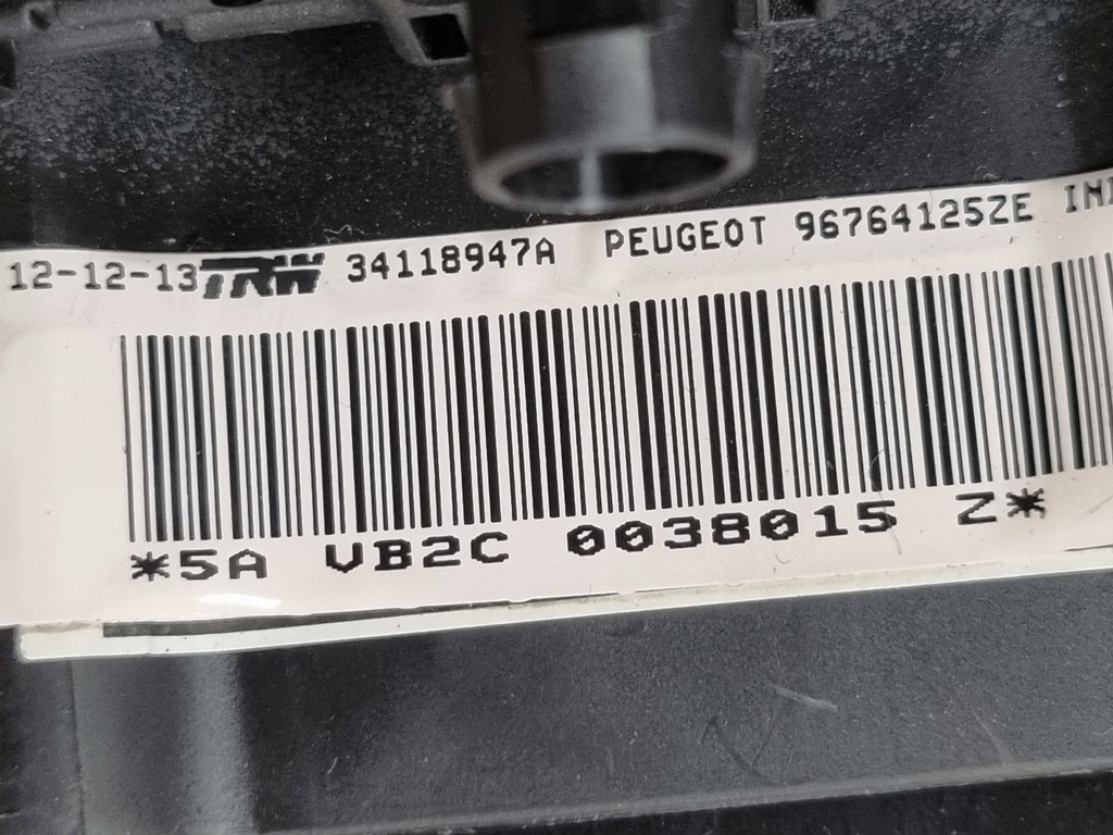 фото №10, Peugeot 3008 i 09- 5008 подушка безпеки ремені подушки безпеки натягувачі kpl europa kraków