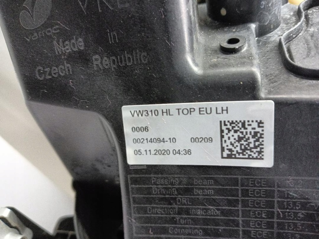 фото №11, Фара лампа левая передняя перед vw id 3 10b941035b