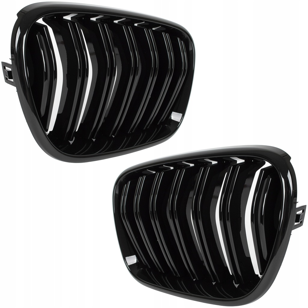 фото №11, Решётка радиатора решётки радиатора решётка решётка радиатора чёрный блеск 2szt do bmw x3 f25 x4 f26 2011-2014