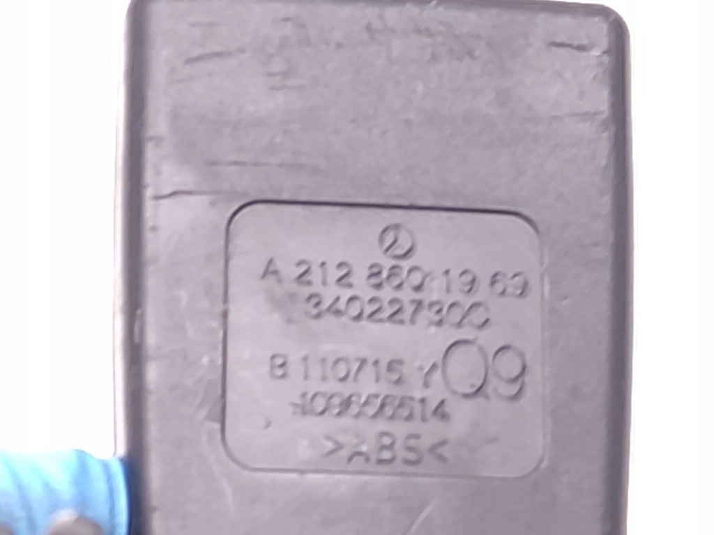 Mercedes-benz e-class пряжка заднього поперечина безпеки 2015 седан 4/5dr Зі Шроту