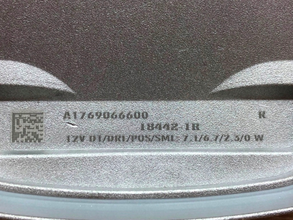 фото №8, Модуль led drl поворотник правий a1769066600 do mercedes a w176 cla w117