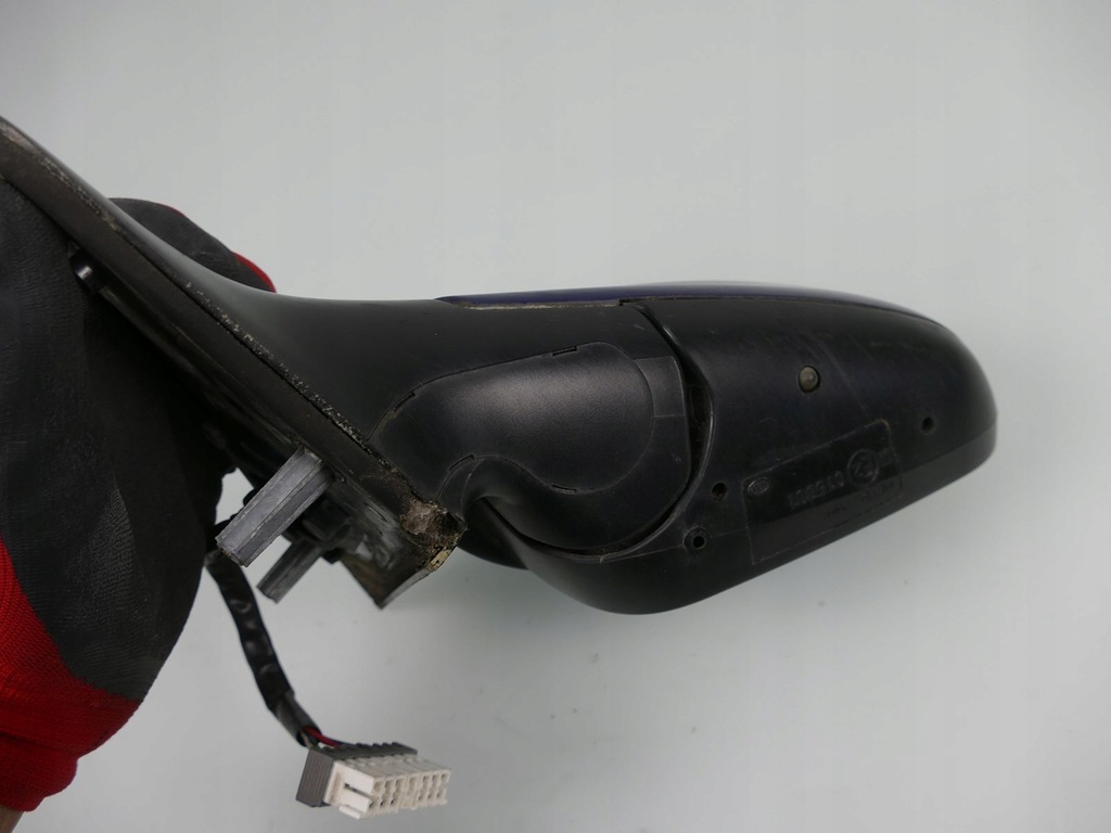 фото №7, Peugeot 406 зеркало 7 pin левая eu niebieskie