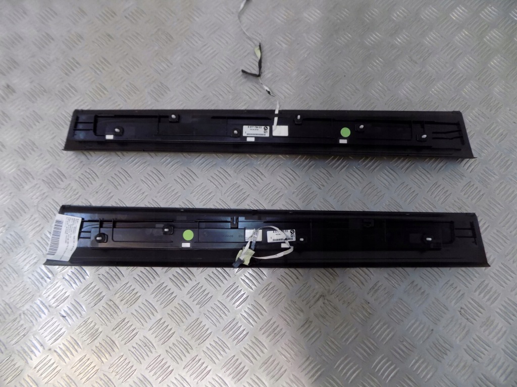 фото №10, Bmw 8 g15 накладки молдинг защита порог карбон m850i