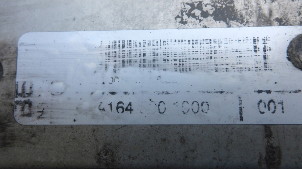 фото №8, Mercedes w251 3.0cdi интеркулер a1645001900