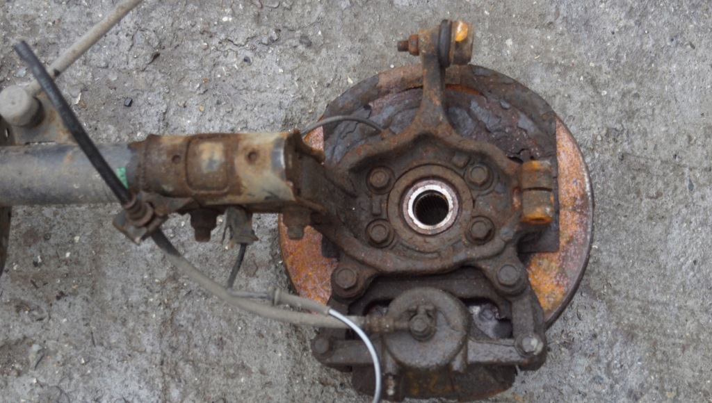 фото №6, Поворотний кулак амортизатор правий перед nissan qashqai j10 2.0b