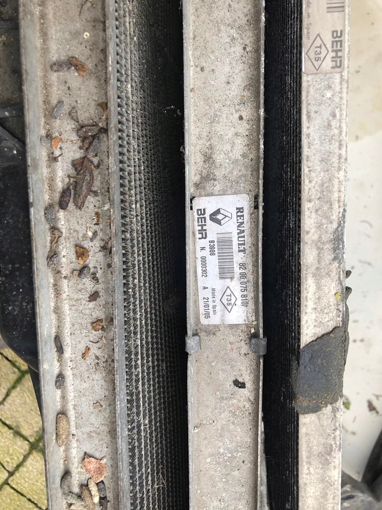 фото №8, Kpl радіатор вентилятор renault espace iv 2,2 dci