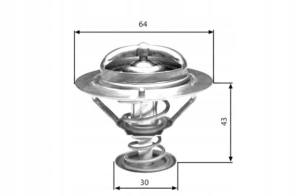 фото №2, Термостат honda gates