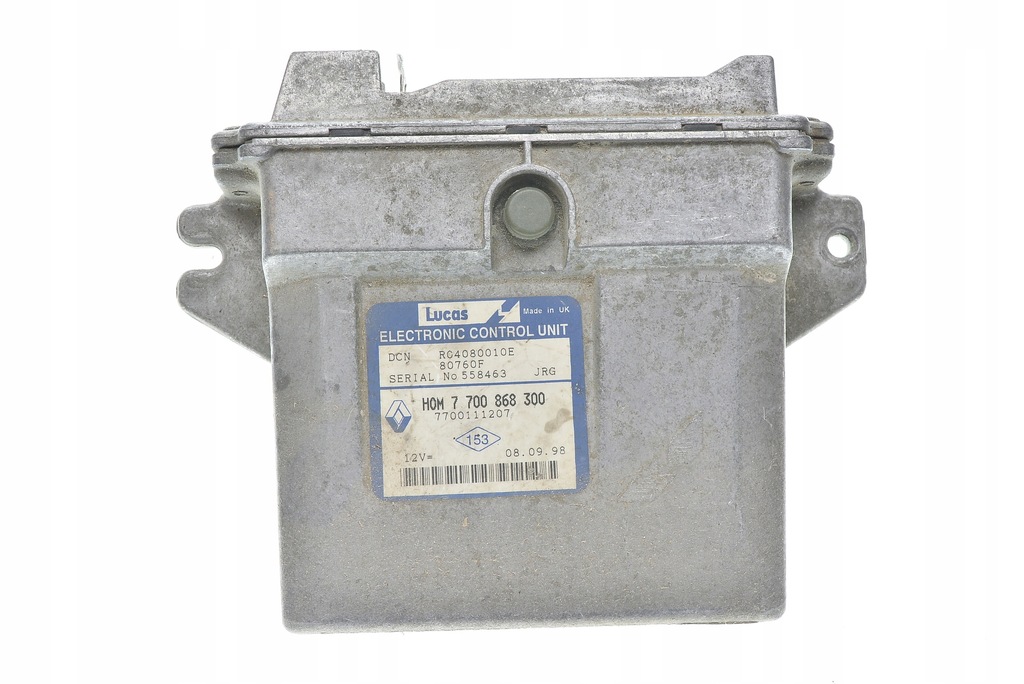 фото №1, Бортовой компьютер kangoo 7700868300 7700111207 r04080010e