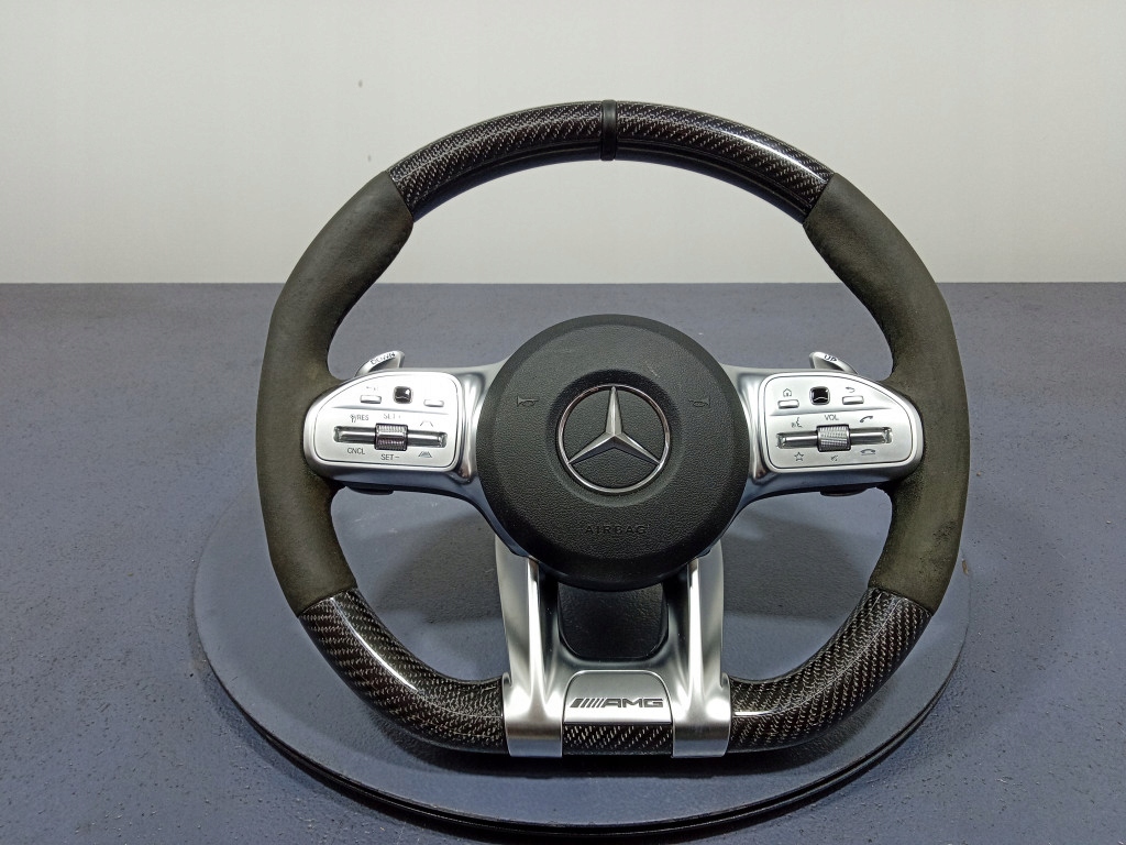 фото №1, Mercedes gle 63 amg воздуховод alcantara карбон лепестки переключения