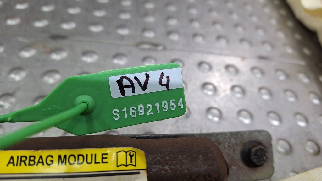 фото №7, Шторка безопасности воздушная подушка безопасности правая p31291327 volvo v40 ii